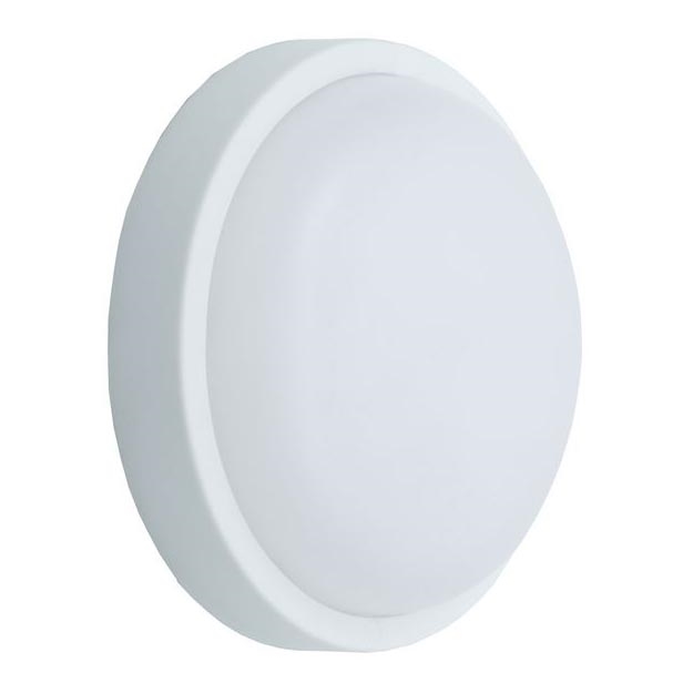 Udendørs LED væglampe BULKHEAD LED/18W/230V 3000K IP54 hvid