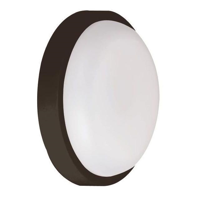 Udendørs LED væglampe BULKHEAD LED/18W/230V 3000K IP54 sort