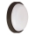 Udendørs LED væglampe BULKHEAD LED/18W/230V 3000K IP54 sort