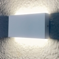 Udendørs LED væglampe CHICAGO 2xLED/5,5W/230V IP44 hvid