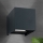 Udendørs LED væglampe CUBE 2xLED/3W/230V IP54 antracit