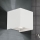 Udendørs LED væglampe CUBE 2xLED/3W/230V IP54 hvid