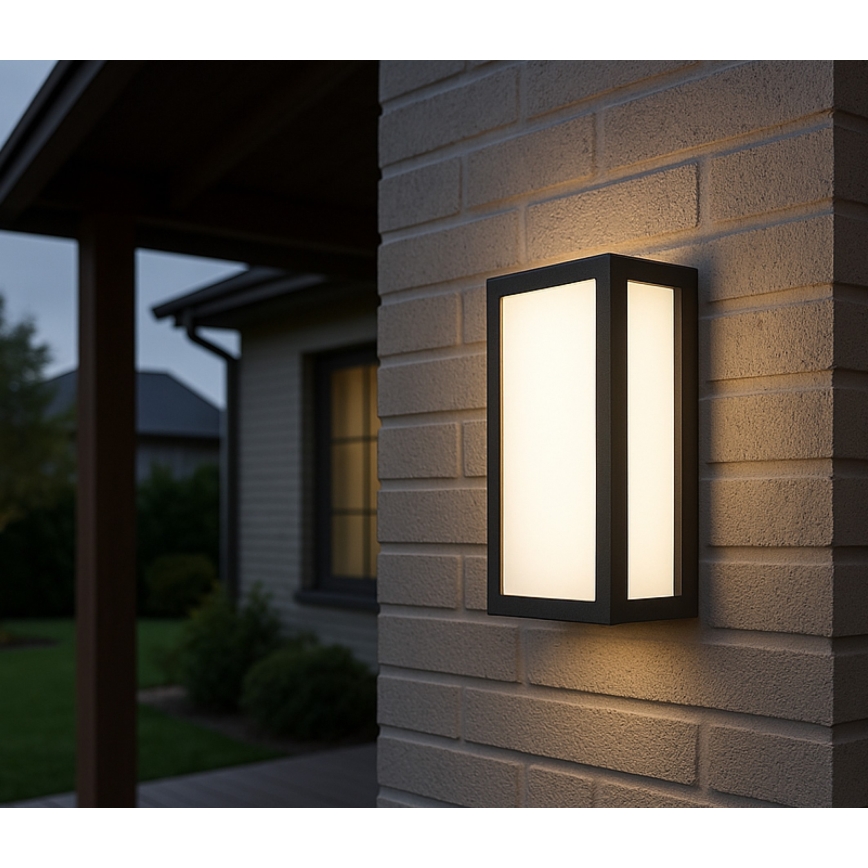Udendørs LED væglampe ENTERA LED/10W/230V 4000K IP54