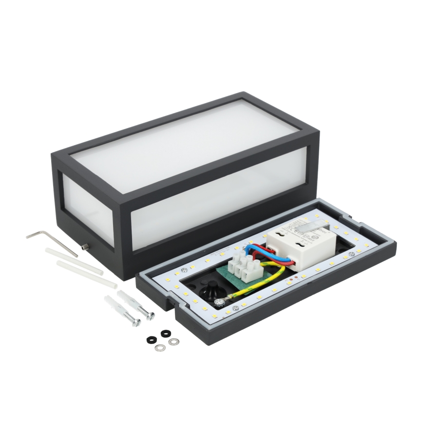 Udendørs LED væglampe ENTERA LED/10W/230V 4000K IP54