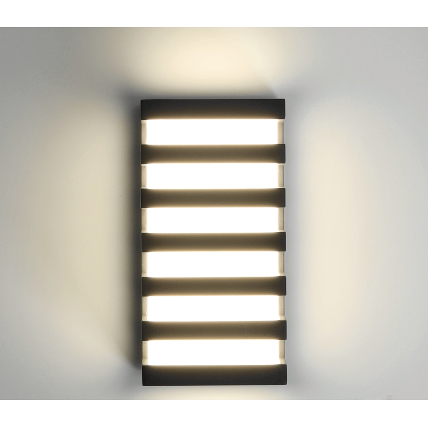 Udendørs LED væglampe ENTERA P LED/10W/230V 4000K IP54