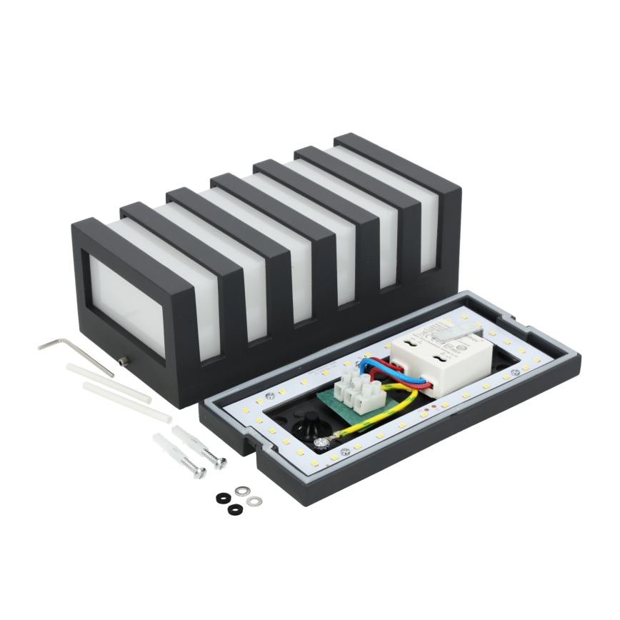Udendørs LED væglampe ENTERA P LED/10W/230V 4000K IP54