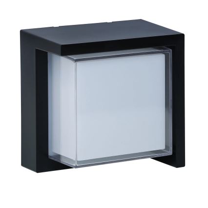 Udendørs LED væglampe ESSEN LED/12W/230V IP44 sort