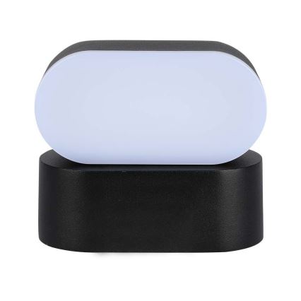 Udendørs LED væglampe fleksibel LED/5W/230V 3000K IP65 sort