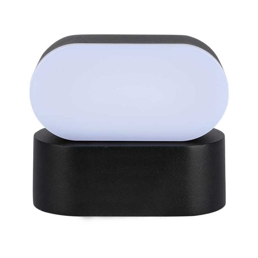 Udendørs LED væglampe fleksibel LED/5W/230V 3000K IP65 sort