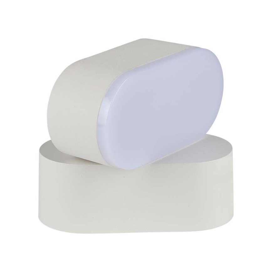 Udendørs LED væglampe fleksibel LED/5W/230V 4000K IP65 hvid