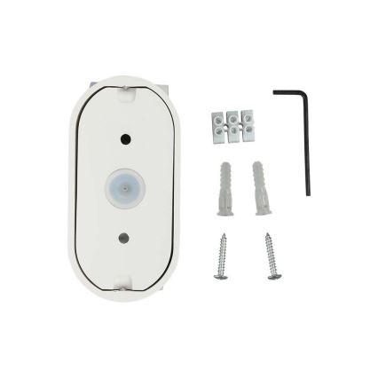 Udendørs LED væglampe fleksibel LED/5W/230V 4000K IP65 hvid