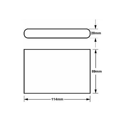 Udendørs LED væglampe FLOW 2xLED/3W/230V IP54 antik sort