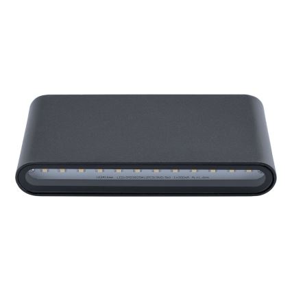 Udendørs LED væglampe FLOW 2xLED/6W/230V IP54 antik sort