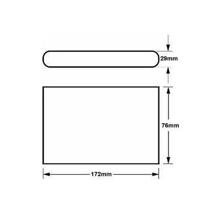 Udendørs LED væglampe FLOW LED/6W/230V IP54 antik sort