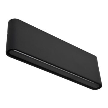 Udendørs LED væglampe FLOW LED/9W/230V IP54 4000K sort