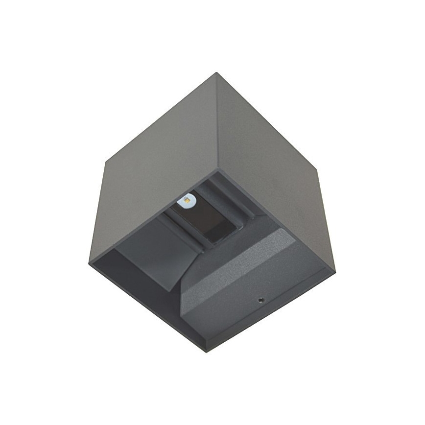 Udendørs LED væglampe KREON 2xLED/3W/230V IP54 3000K antracit