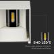 Udendørs LED væglampe LED/11W/230V 3000K IP65 hvid