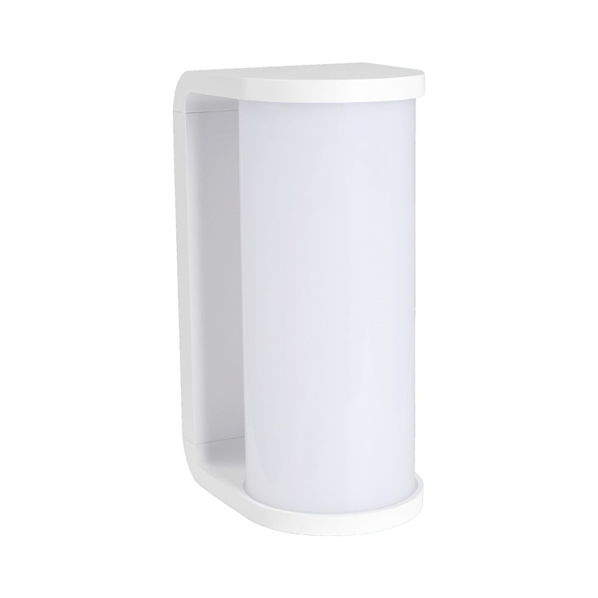 Udendørs LED væglampe LED/12W/230V 3000/4200/6500K IP65 hvid