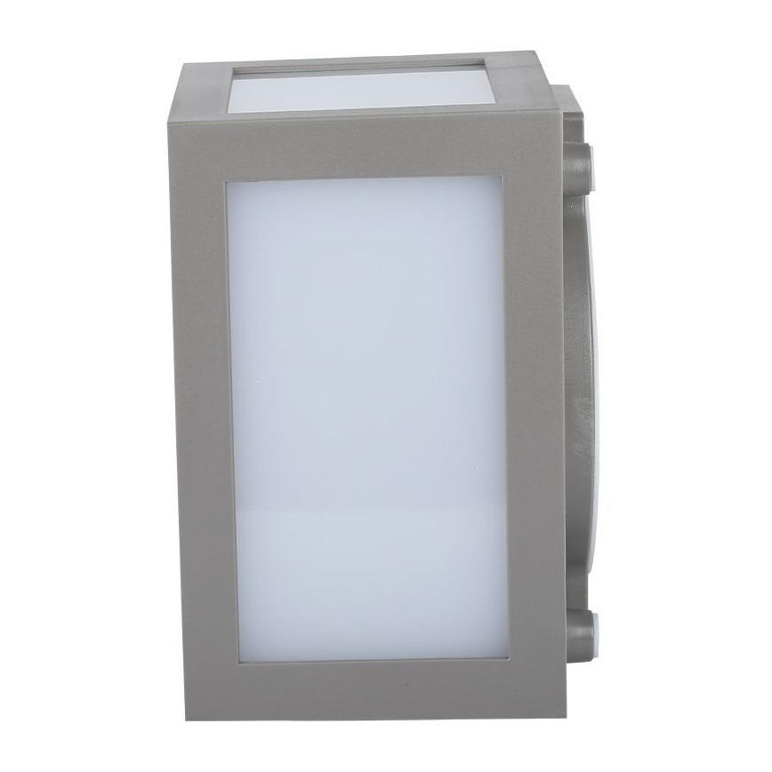 Udendørs LED væglampe LED/12W/230V 3000K IP65 grå