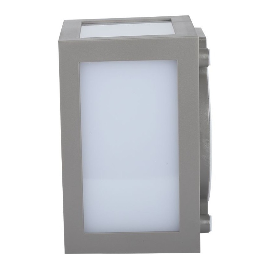 Udendørs LED væglampe LED/12W/230V 4000K IP65 grå