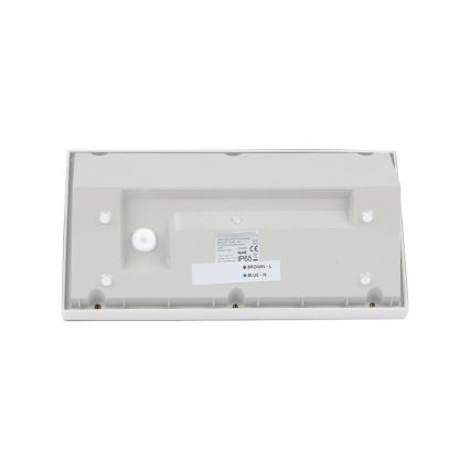 Udendørs LED væglampe LED/12W/230V 4000K IP65 hvid