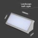 Udendørs LED væglampe LED/12W/230V 6400K IP65