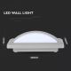 Udendørs LED væglampe LED/12W/230V IP65 6400K