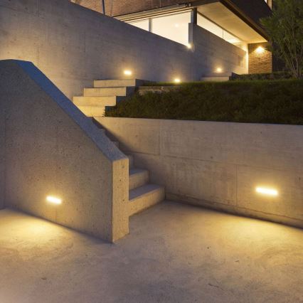 Udendørs LED væglampe LED/20W/230V 3000K IP65