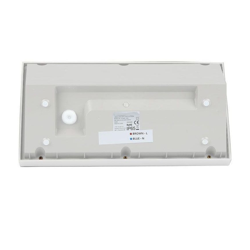 Udendørs LED væglampe LED/20W/230V 4000K IP65 hvid