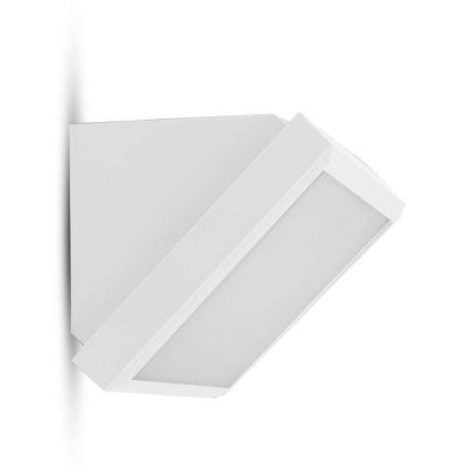 Udendørs LED væglampe LED/20W/230V 6400K IP65 hvid