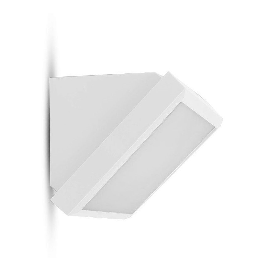 Udendørs LED væglampe LED/20W/230V 6400K IP65 hvid