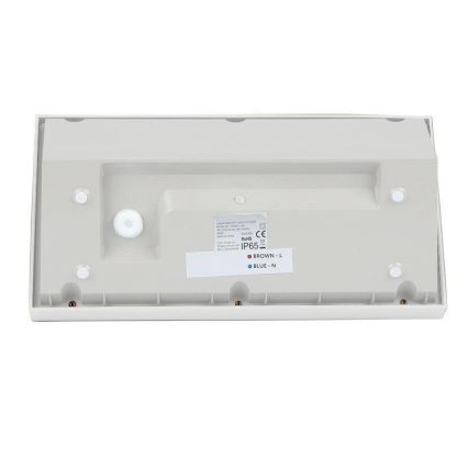 Udendørs LED væglampe LED/20W/230V 6400K IP65 hvid