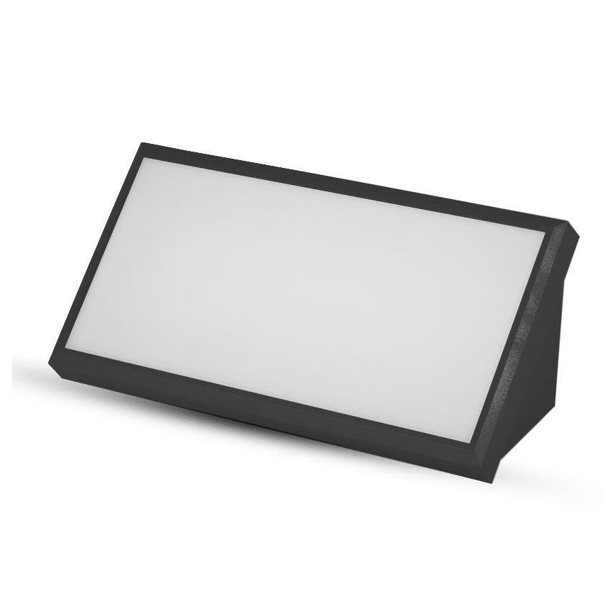 Udendørs LED væglampe LED/20W/230V 6400K IP65 sort
