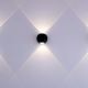Udendørs LED væglampe LED/2W/230V 3000K IP54 sort