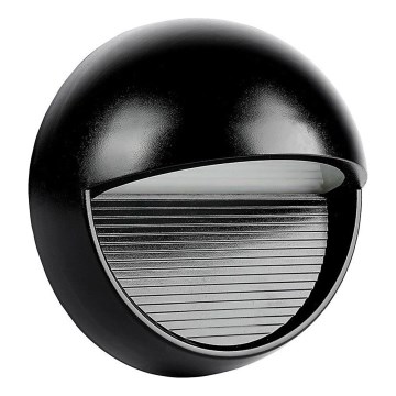 Udendørs LED væglampe LED/3W/230V 4000K IP65 sort