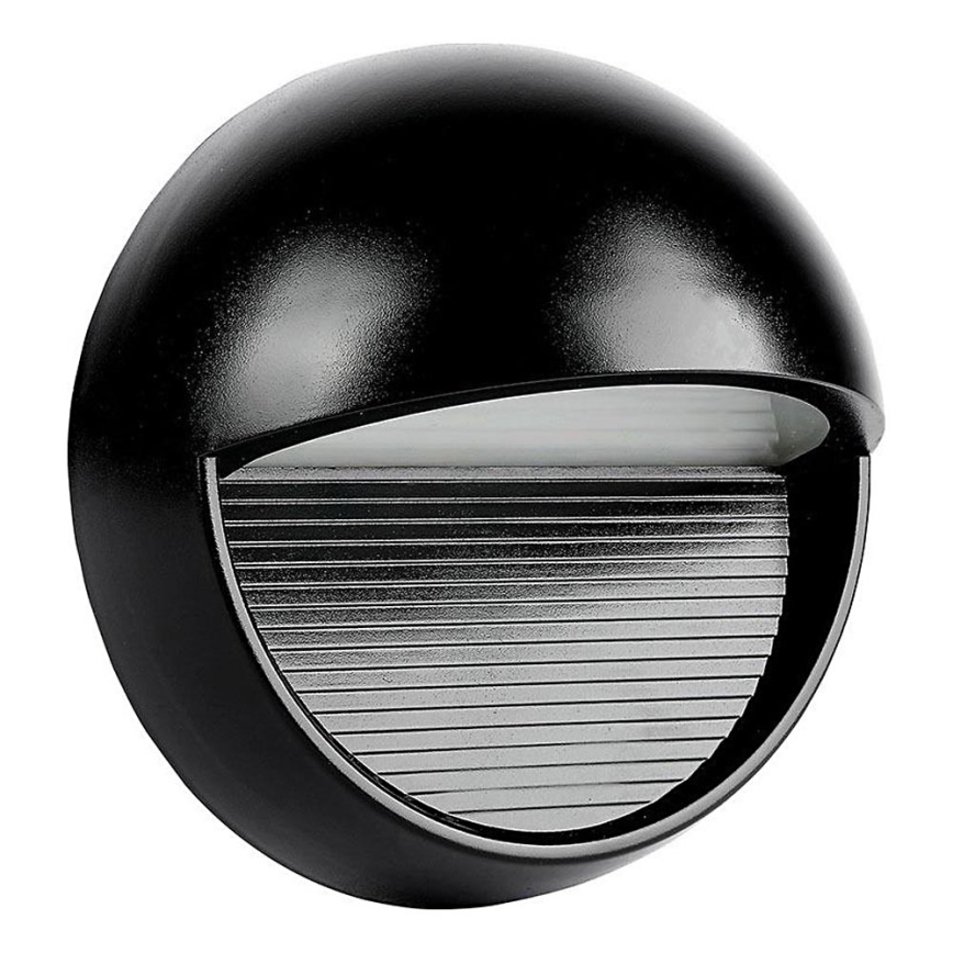 Udendørs LED væglampe LED/3W/230V 4000K IP65 sort