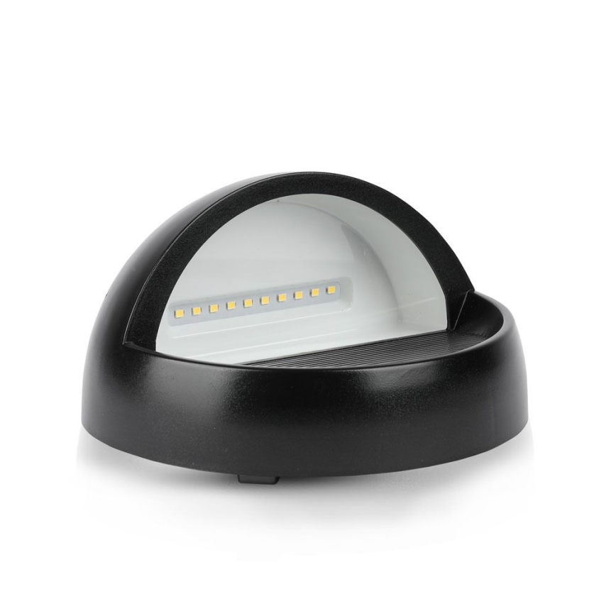 Udendørs LED væglampe LED/3W/230V 4000K IP65 sort