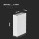 Udendørs LED væglampe LED/4W/230V 6400K IP65 hvid
