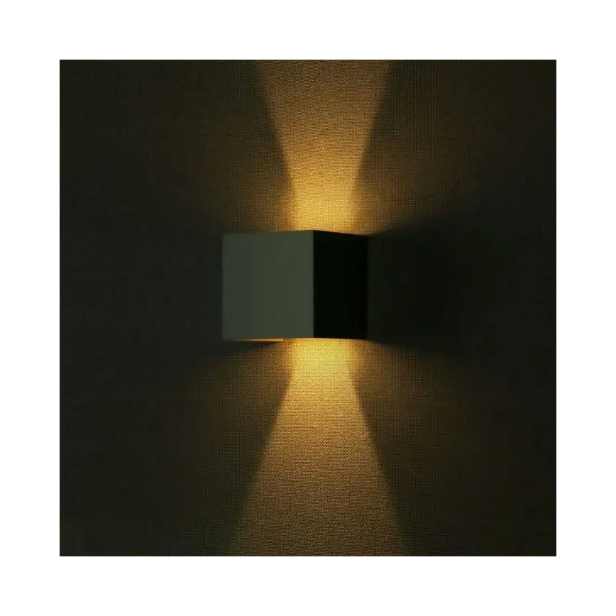 Udendørs LED væglampe LED/5W/230V 3000K IP65 grå