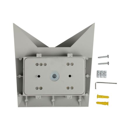 Udendørs LED væglampe LED/5W/230V 3000K IP65 grå