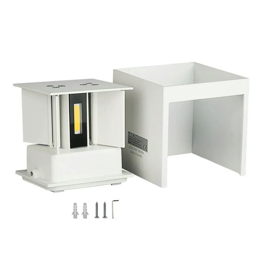 Udendørs LED væglampe LED/5W/230V 3000K IP65 hvid