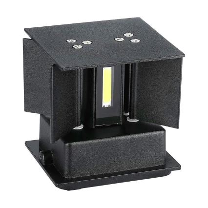 Udendørs LED væglampe LED/5W/230V 3000K IP65 sort