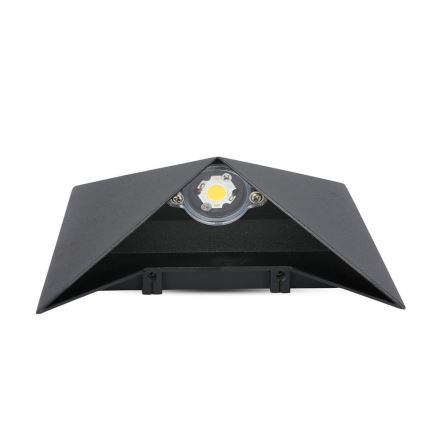 Udendørs LED væglampe LED/5W/230V 3000K IP65 sort
