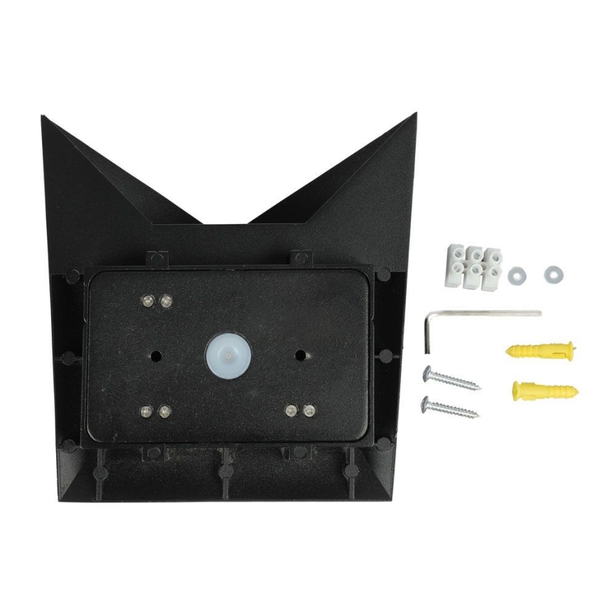 Udendørs LED væglampe LED/5W/230V 3000K IP65 sort
