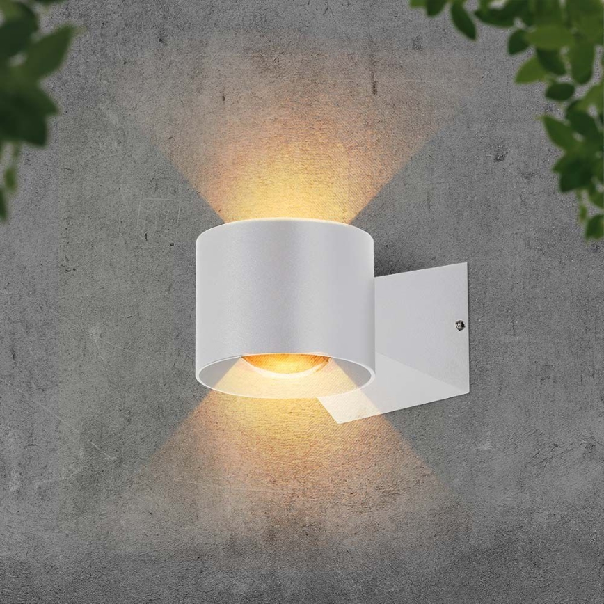 Udendørs LED væglampe LED/5W/230V 4000K IP65 hvid