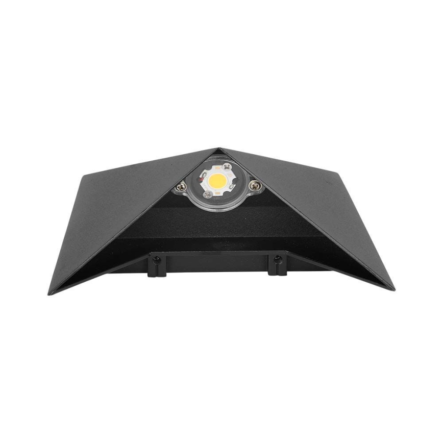 Udendørs LED væglampe LED/5W/230V 4000K IP65 sort