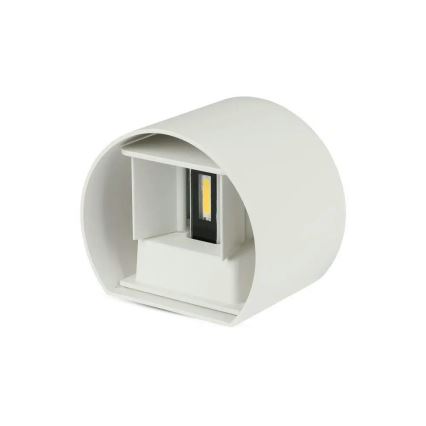 Udendørs LED væglampe LED/6W/230V 3000K IP65 hvid