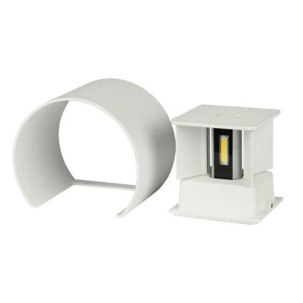 Udendørs LED væglampe LED/6W/230V 3000K IP65 hvid