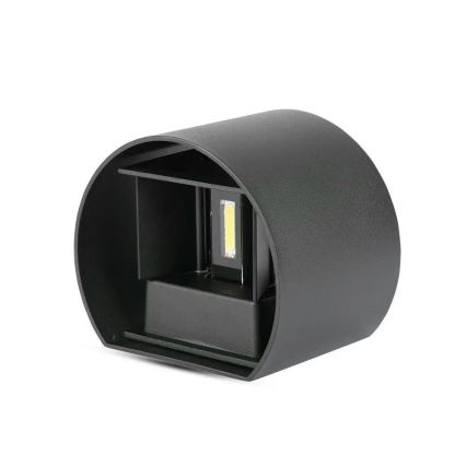 Udendørs LED væglampe LED/6W/230V 4000K IP65 sort