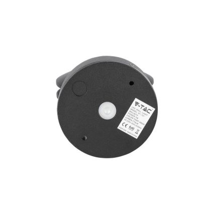 LED Udendørs wall flexible lys LED/7W/230V 4000K IP65 sort